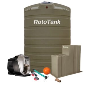RotoTank Combo 10 000 with 0.75 - RUC Pump - Tan