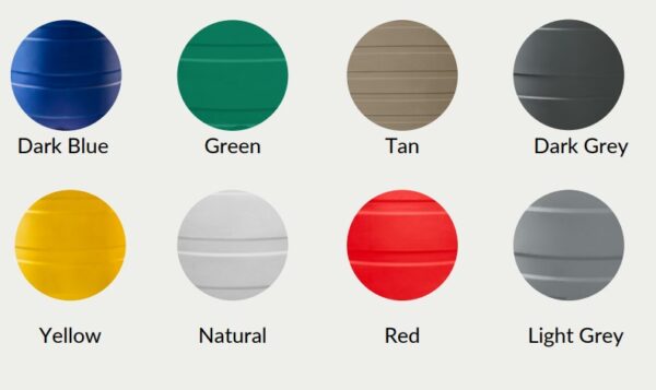 RotoTank, colour Chart