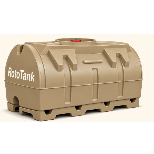 rotoTank Decant a tank Transport 1000l in Tan