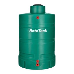 1500l vertical decant a tank - green